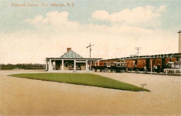 Port Jefferson New York USA Railroad Station