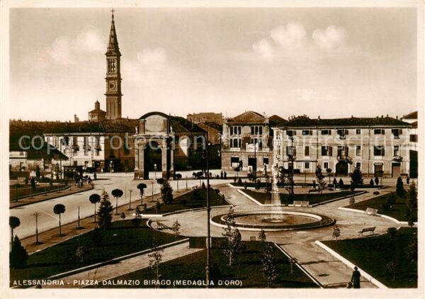 Alessandria Piemonte IT Piazza Dalmazio Birago
