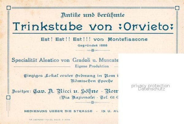 Montefiascone Roma IT Pizzeria Elettrica Nopolitana Weinstube Antike Trinkstube – Bild 2