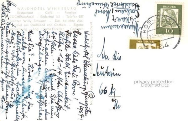 Cochem Kochem Mosel Waldhotel Winneburg – Bild 2