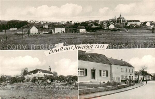 Konfeld Panorama Strassenpartie