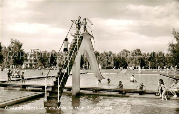 Ruesselsheim Main Staedt Schwimmbad