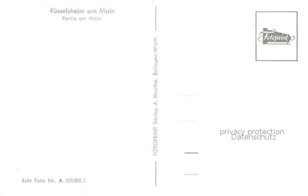 Ruesselsheim Main Partie am Main – Bild 2