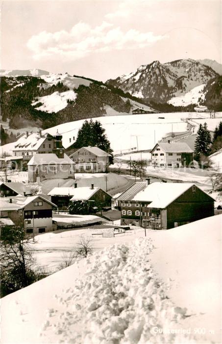 Gunzesried Blaichach Winterpanorama