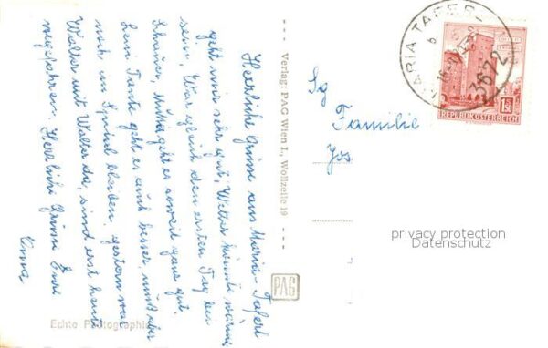 Maria Taferl Ortspartie mit Wallfahrtskirche – Bild 2