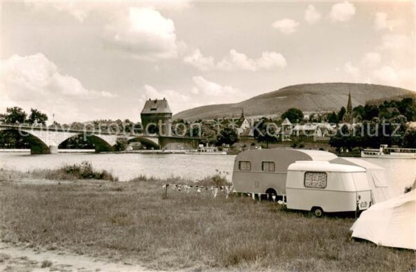 Miltenberg Main Campingplatz Mainpartie Bruecke