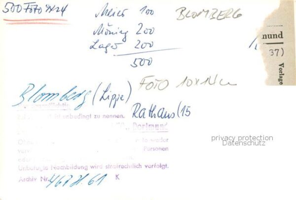 Blomberg Lippe Rathaus – Bild 2