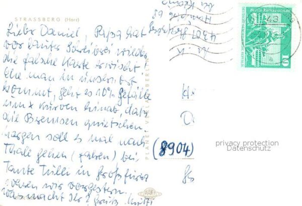 Strassberg Harzgerode Ortsansicht – Bild 2