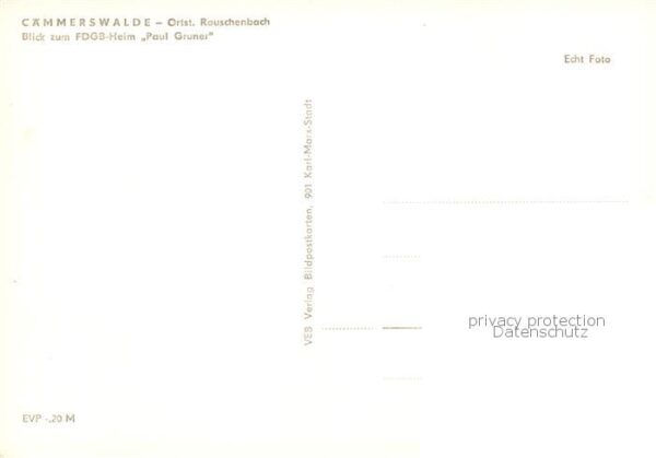 Rauschenbach Caemmerswalde FDGB Heim Paul Gruner – Bild 2