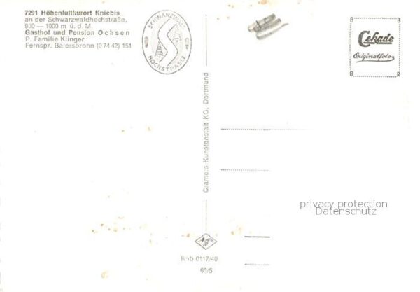 Kniebis Freudenstadt Gasthof Pension Ochsen – Bild 2