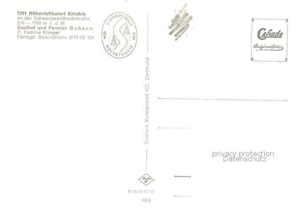 Kniebis Freudenstadt Gasthof Pension Ochsen – Bild 2