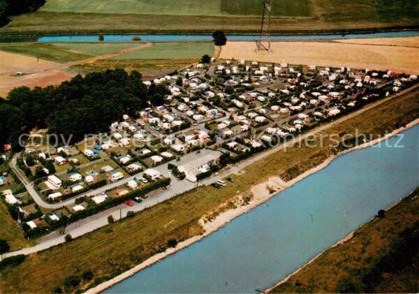 Gahlen Campingplatz Schult im Anker Fliegeraufnahme