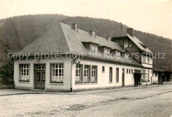 Sitzendorf Thueringen Bahnhofswirtschaft