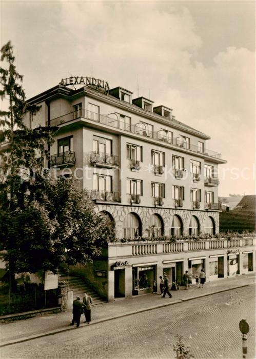 Lazne Luhacovice Bad Luhatschowitz CZ Hotel Alexandria