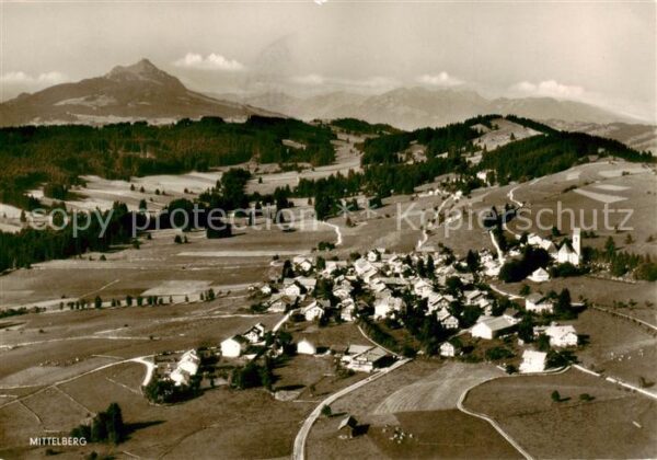 Mittelberg Oy Fliegeraufnahme mit Gruenten