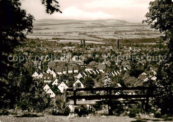 Goettingen  Niedersachsen Blick vom Hainberg zum Hohen Hagen mit Gaussturm
