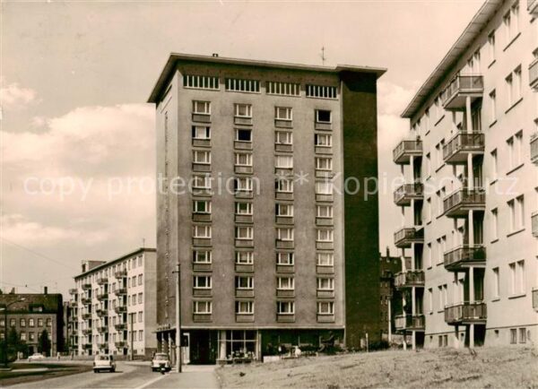 Zwickau  Sachsen Hochhaus