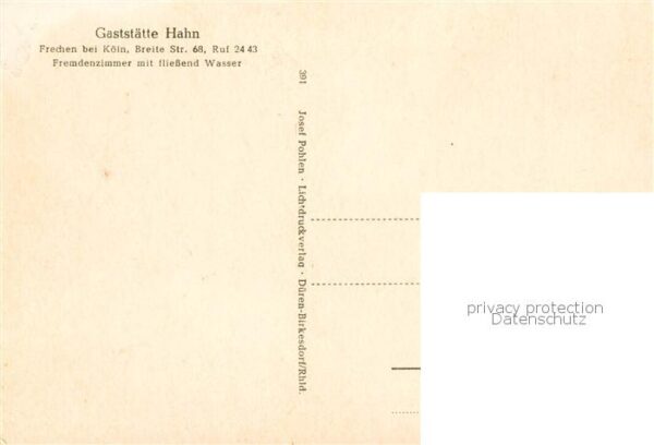 Frechen Gaststaette Hahn Gastraeume Bar – Bild 2