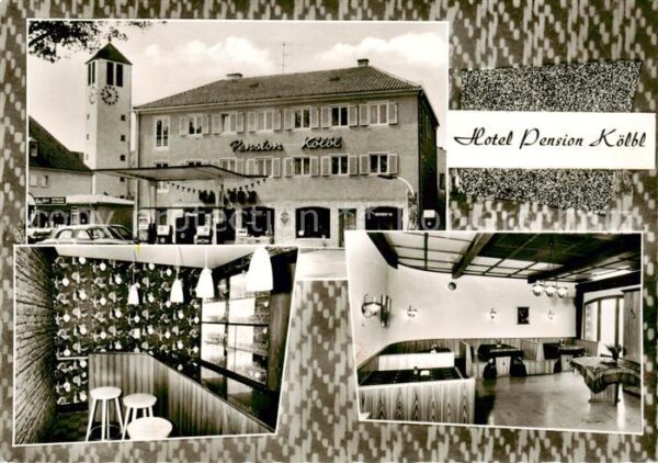 Unterhaching Hotel Pension Koelbl Bar Gaststube