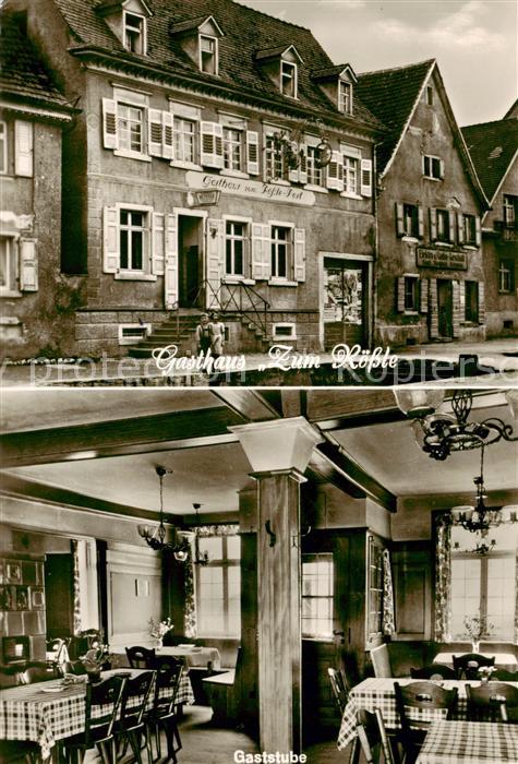 Eichstetten Kaiserstuhl Gasthaus Zum Roessle Gaststube