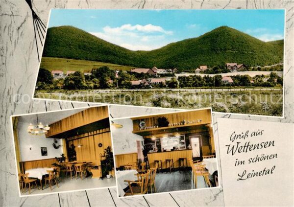 Wettensen Panorama Gasthaus Unter den sieben Bergen Gaststube Theke