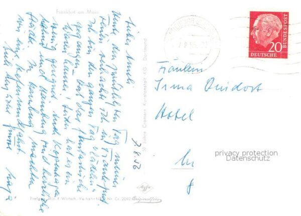 Frankfurt Main Fliegeraufnahme – Bild 2