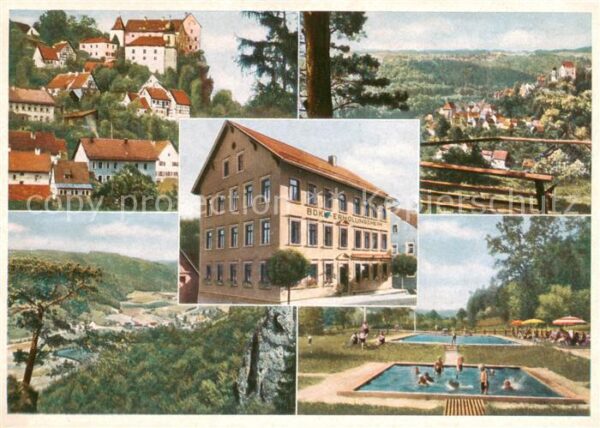Egloffstein Erholungsheim Egloffstein Panorama Schwimmbad