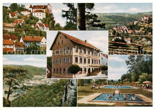 Egloffstein Erholungsheim Egloffstein Panorama Schwimmbad