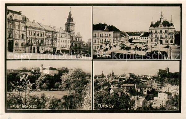 Turnov  Turnau CZ Namesti Hruby Rohozec Turnov
