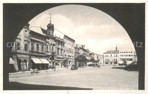 Maehrisch-Weisskirchen Hranice nad Morave CZ Ortsansicht