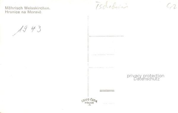 Maehrisch-Weisskirchen Hranice nad Morave CZ Ortsansicht – Bild 2
