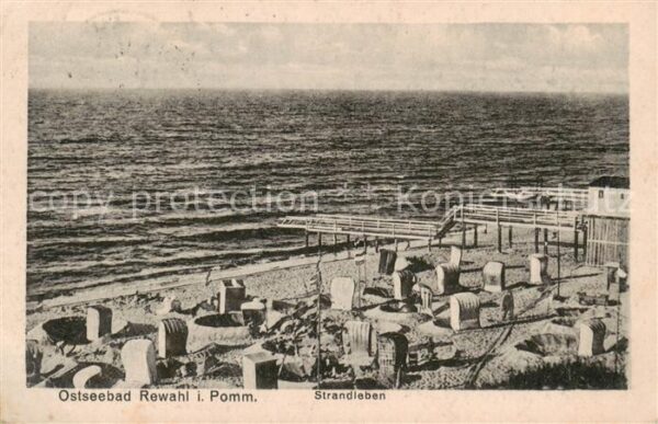 Rewahl Rewal Ostsee PL Strandleben