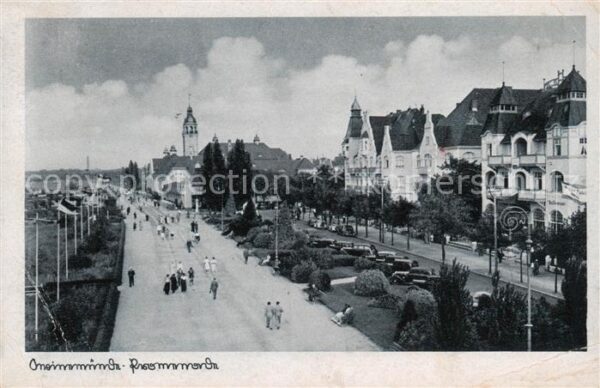 Swinemuende Swinoujscie Promenade