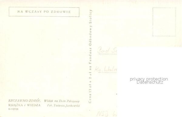 Szczawno-Zdroj Bad Salzbrunn PL Widok na Dom Zdrojowy – Bild 2
