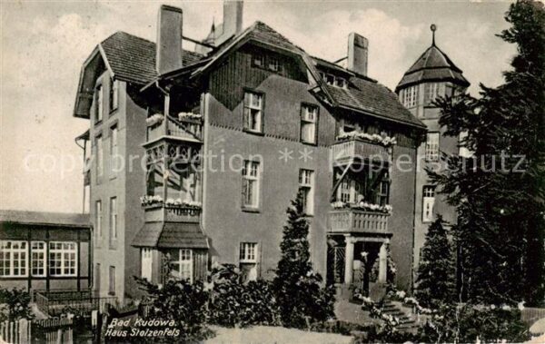 Bad Kudowa Kudowa-Zdroj Niederschlesien PL Haus Stolzenfels