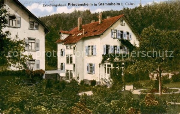 Stammheim Calw Erholungshaus Friedensheim