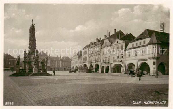 Saaz Zatec CZ Marktplatz