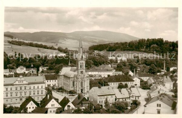 Vrchlabi Hohenelbe CZ Panorama