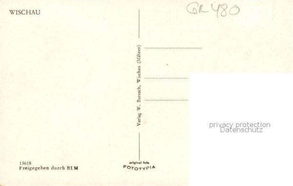 Wischau Vyskov CZ Orts und Teilansichten Kirchen – Bild 2