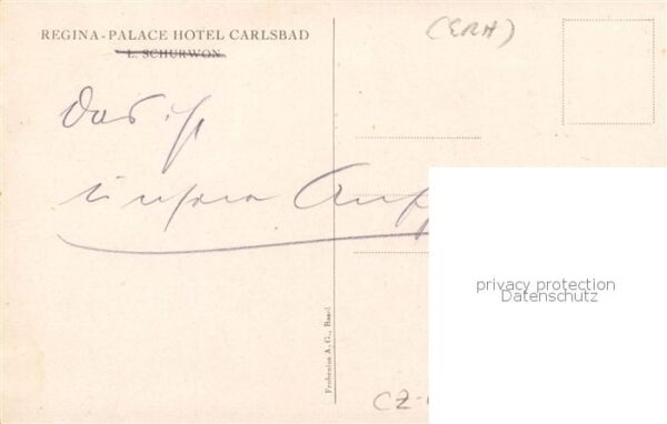 Carlsbad Karlsbad Eger Karlovy Vary Regina Palace Hotel – Bild 2