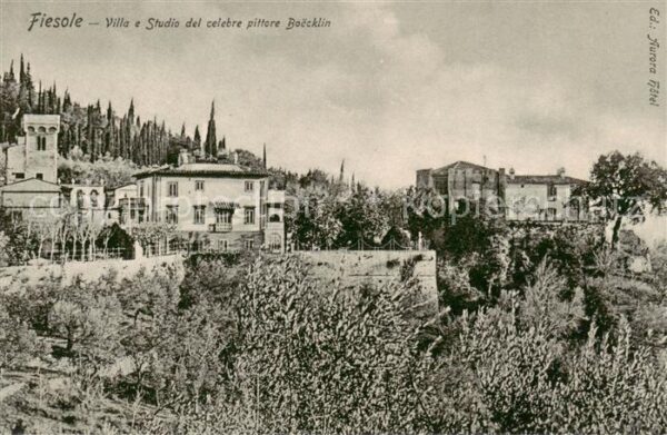 Fiesole Toscana IT Villa e Studio del celebre pittore Boecklin