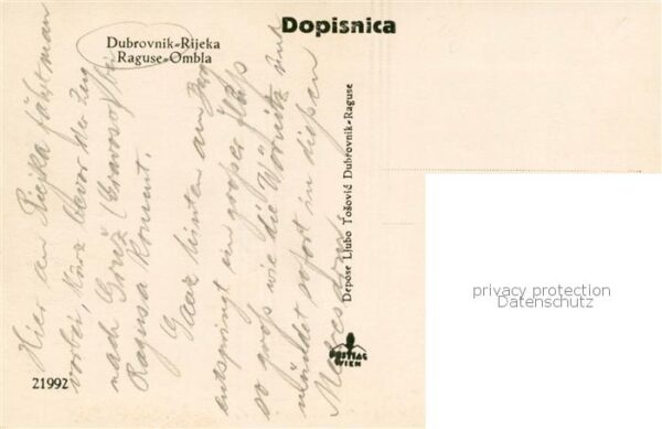 Rijeka Fiume Croatia Raguse Ombla – Bild 2