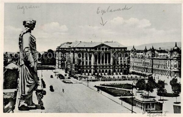 Zagreb Agram Croatia Hotel Esplanade Trg Ante Starcevica