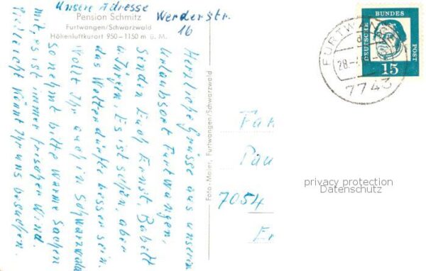 Furtwangen Pension Schmitz – Bild 2