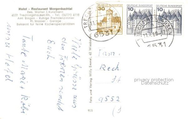 Trechtingshausen Burg Reichenstein Hotel Restaurant Morgenbachtal – Bild 2
