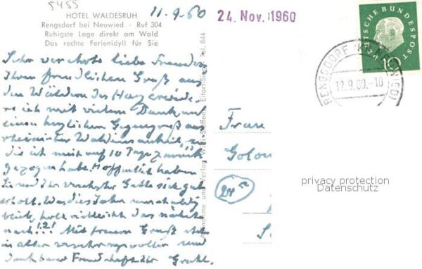 Rengsdorf Hotel Waldesruh – Bild 2