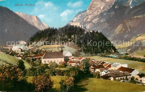 Markt Werfen AT Panorama