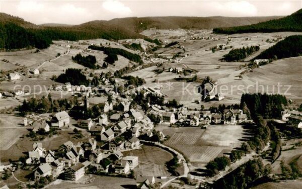 Mitteltal Schwarzwald Fliegeraufnahme