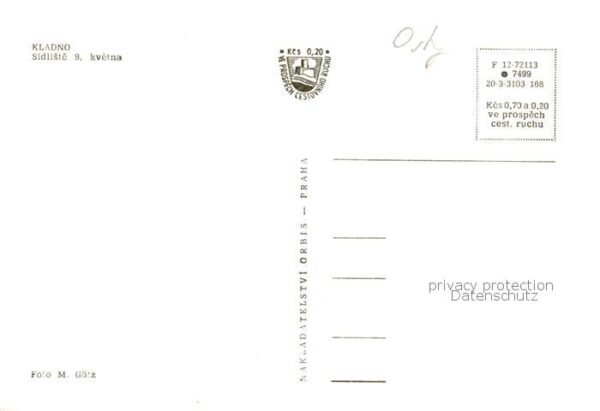 Kladno Kladen CZ Sidliste 9 kvetna – Bild 2