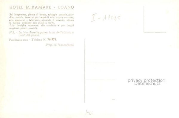 Loano Liguria IT Hotel Miramare – Bild 2